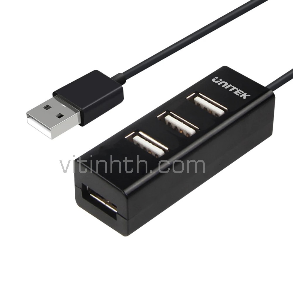 [ thuytien ]Hub USB 4 cổng UNITEK chính hãng - Bộ chia thêm cổng USB - THComputer Q11 (Giao màu ngẫu nhiên)*NK032