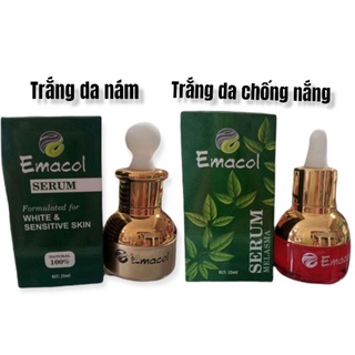Serum Dưỡng Trắng Da Chống Nắng Emacol 25ml