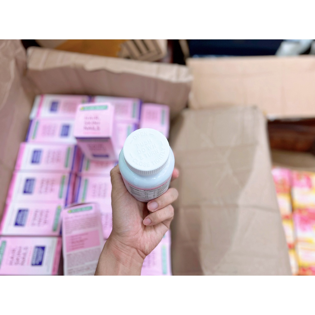 Hair skin nails Viên Uống Đẹp Da, Tóc, Móng Hair Skin Nail Nature's Bounty 150 Viên