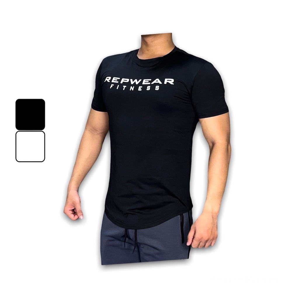 Áo thun nam tập gym DO GYM SHOP form ôm body, thun lạnh 4 chiều thoáng mát