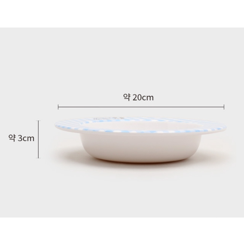 DAISO Tô Melamine 20cm In Họa Tiết Mickey / Minnie Phong Cách Hàn Quốc