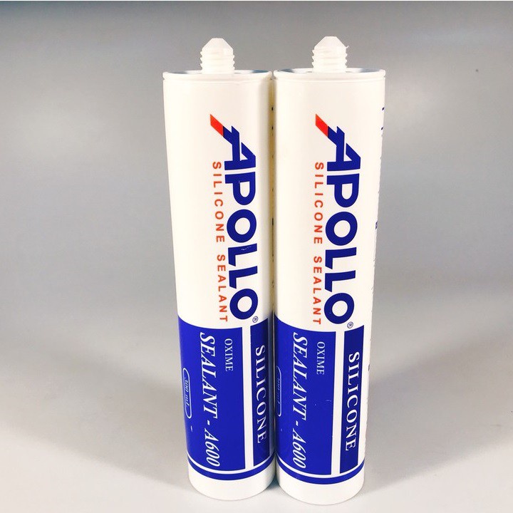 Keo silicone apollo a600 300ml màu trắng trong