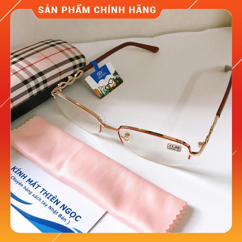 Kính lão thị viễn thị nữ giới doanh nhân chống tăng độ cực sáng và rõ chống mỏi khi đeo lâu Hàng Nhật cao cấp KMTNKV3A