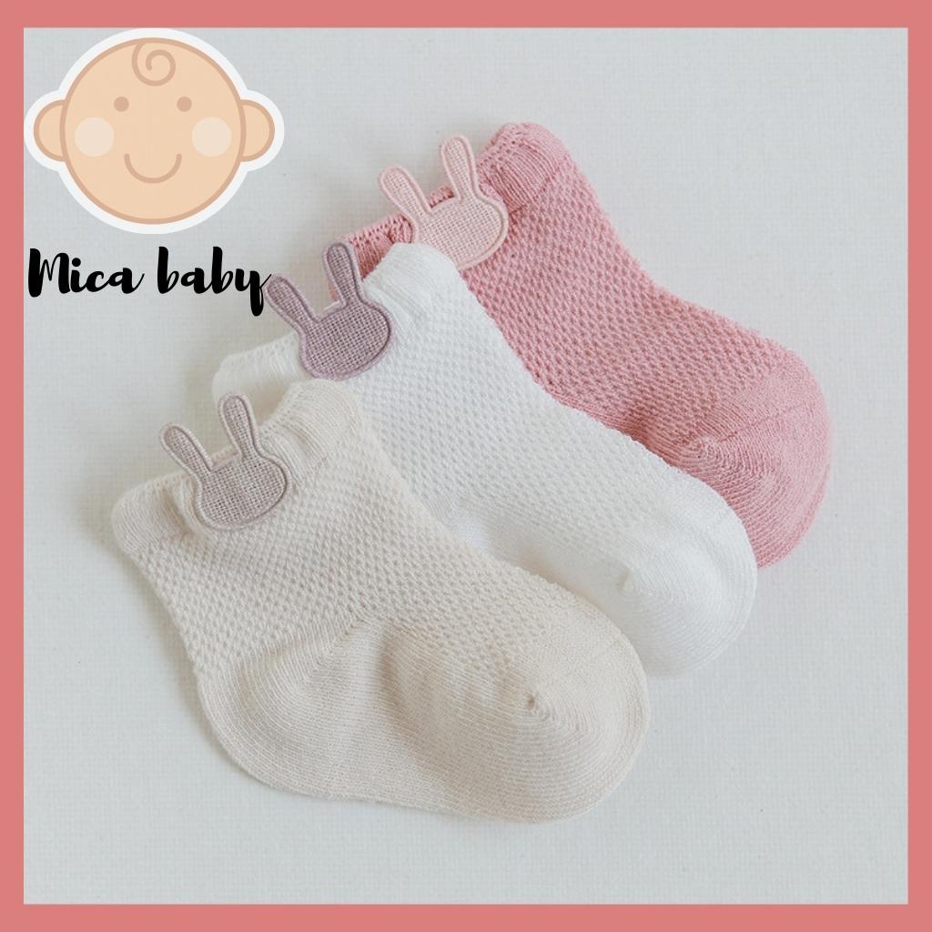 Set 3 đôi tất lưới cho bé Mica baby T25