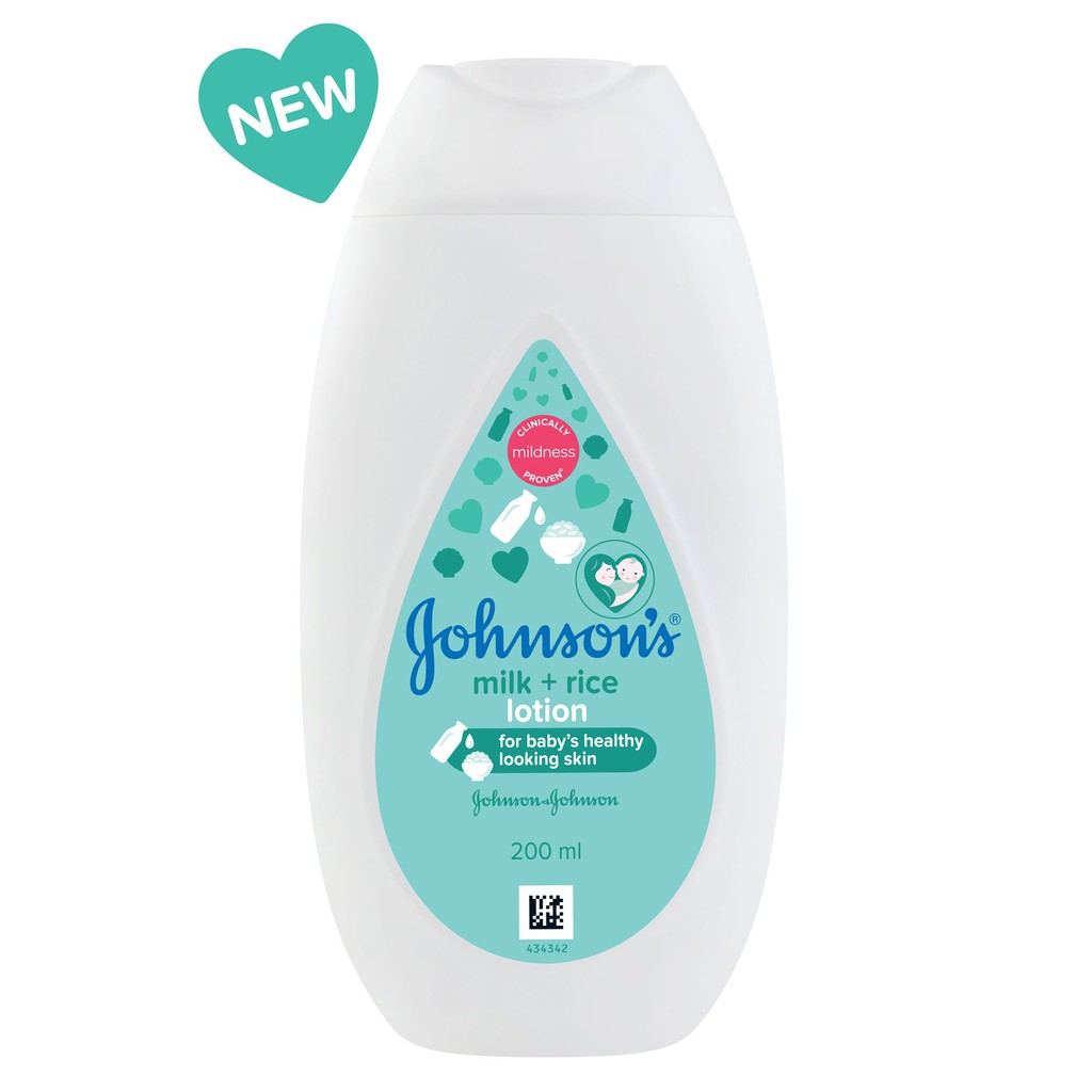 Sữa Dưỡng Thể Tinh Chất Sữa Và Gạo Johnson's Baby Lotion 200ml