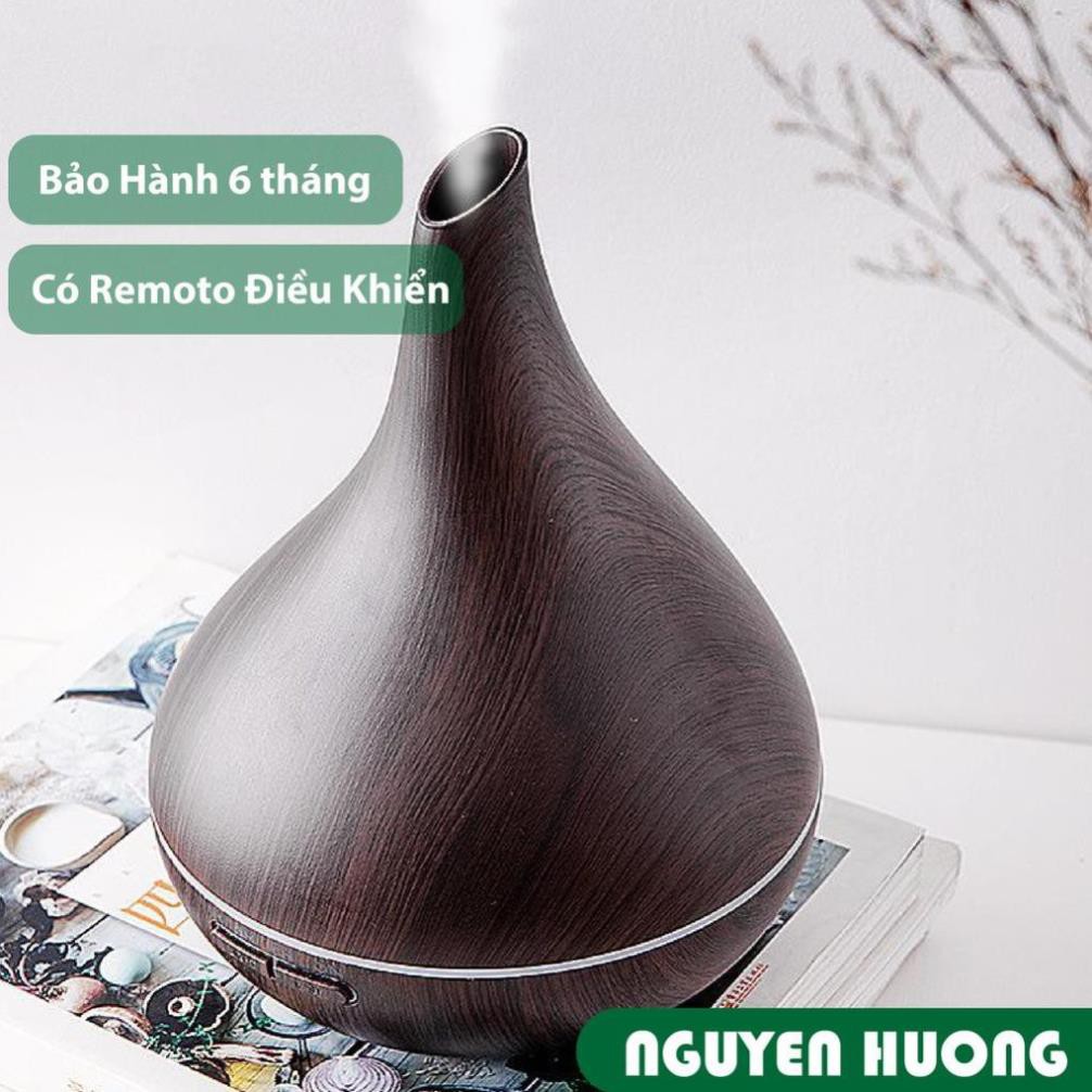 [Chính hãng] Máy tỏa tinh dầu bầu rượu phun hơi sương 500ml - Làm thơm phòng diện tích 40m2