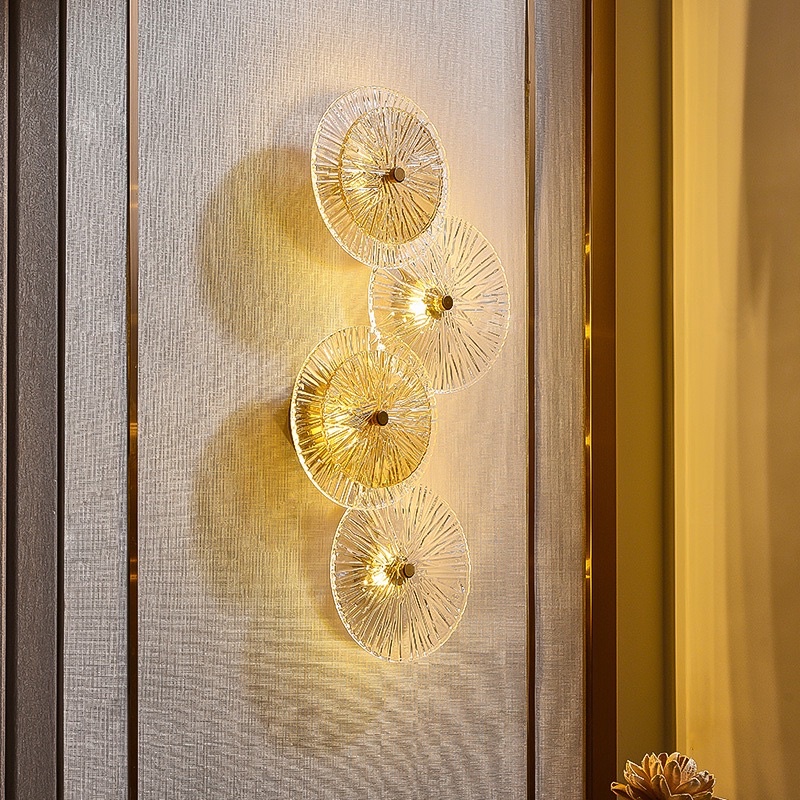 Đèn tường PHALE luxury DECOR trang trí phòng khách, đèn vách, phale siêu sáng K9
