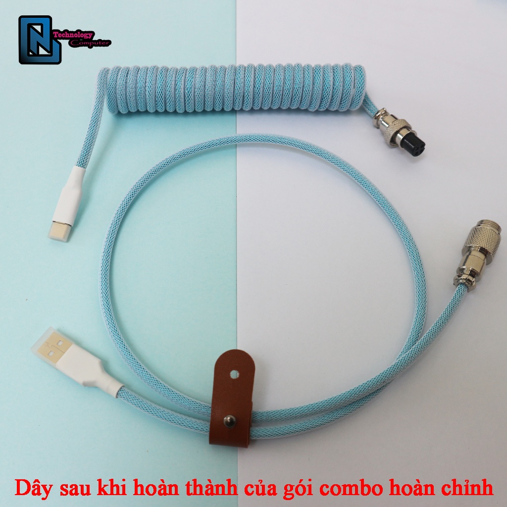 Bộ Làm Dây Bàn Phím Custom GX12 Combo Đầy Đủ Dành cho Người Mới Tập Làm Dây Handmade