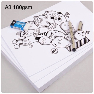 Giấy A3 định lượng 180gram