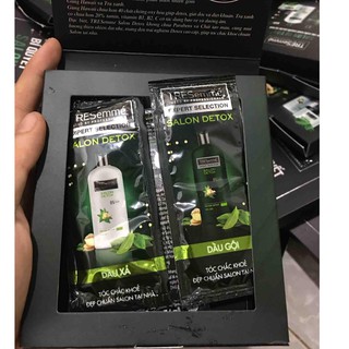 Combo 10 Hộp dầu gội + dầu xả Tresemme 7g (1 Hộp 3 gói xả + 3 gói gội)