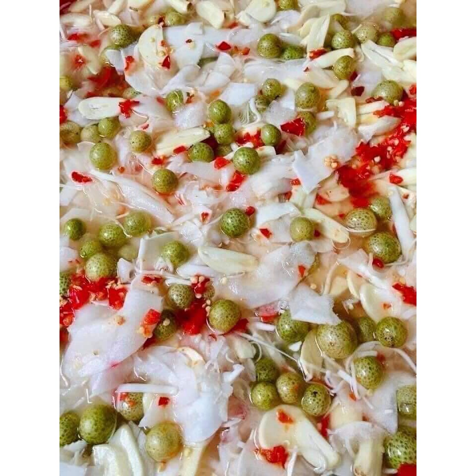 Măng chua ngâm mắc mật 500gr