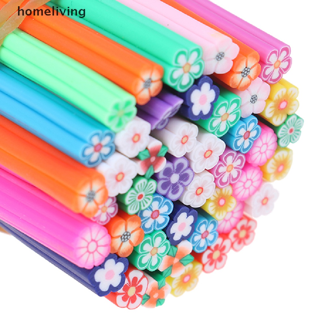 Set 10 Móng Tay Giả Hình Trái Cây Đất Sét Độc Đáo