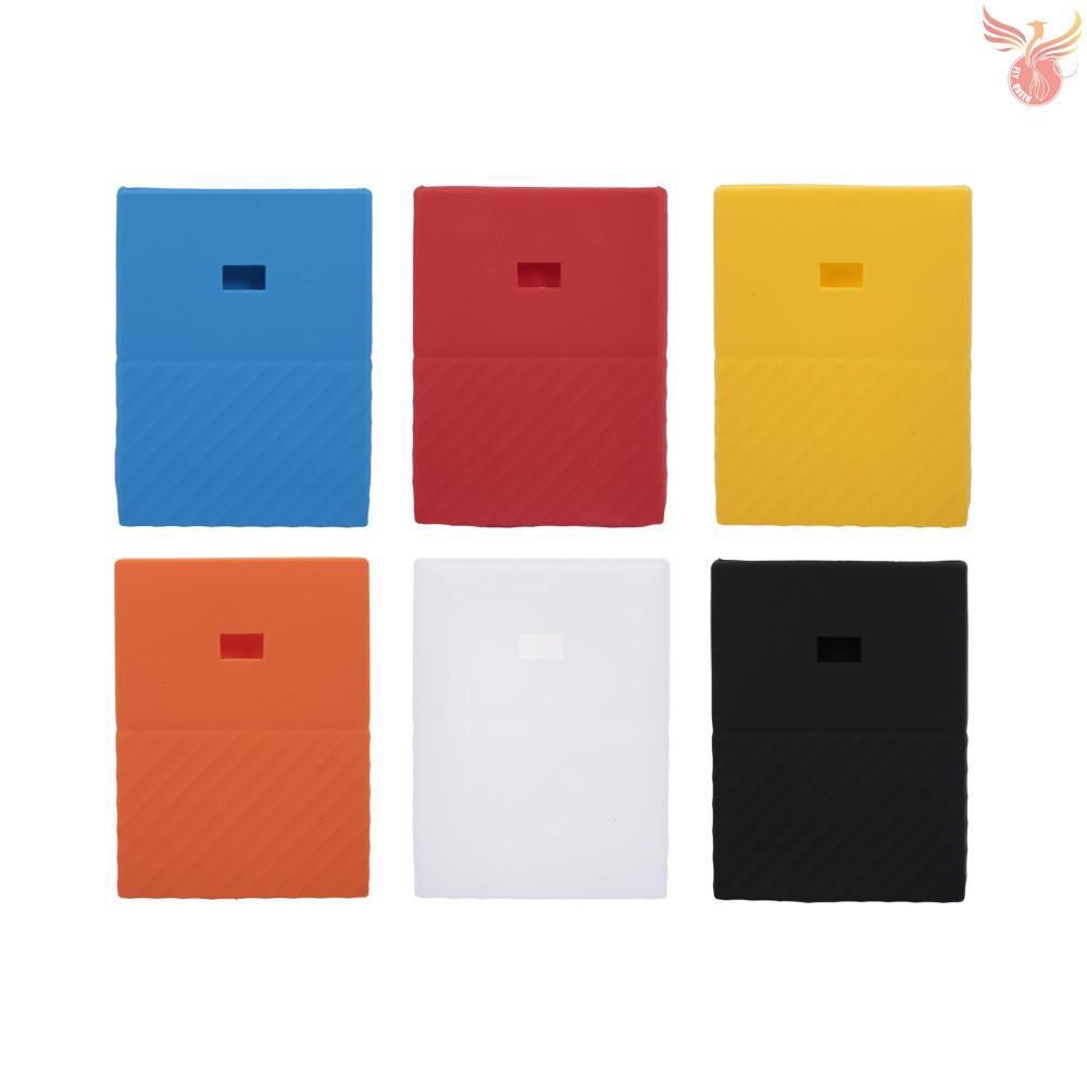 Vỏ Silicone Bảo Vệ Ổ Cứng Ssd Chống Trơn Trượt Cho Wd My Passport 1t 2t