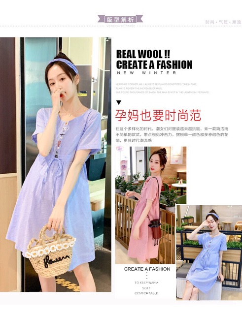 🤰thời trang bà bầu, váy bầu hàng quảng châu