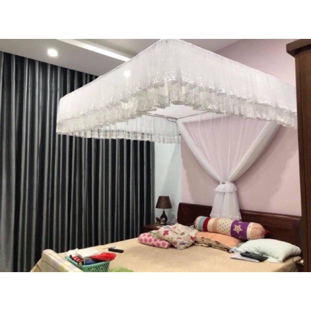 [CHẤT LƯỢNG TUYỆT ĐỐI]Màn khung ren lạnh / M6 M8 2M2 / Màn kèm khung