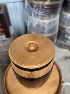 Thùng gỗ thông đựng gạo