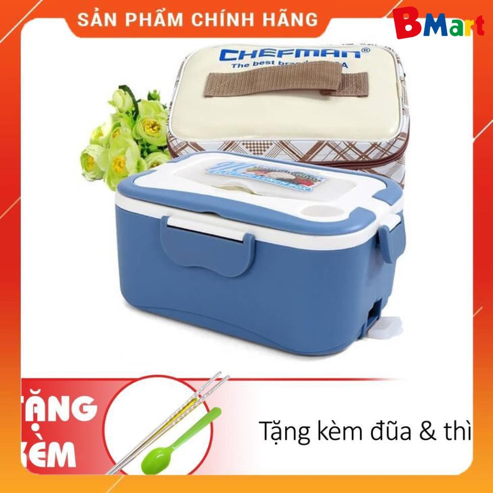 [FreeShip] Hộp Cơm Hâm Nóng Ruột INOX Chefman - Hàng chính hãng - Bảo hành 12 tháng  - BM