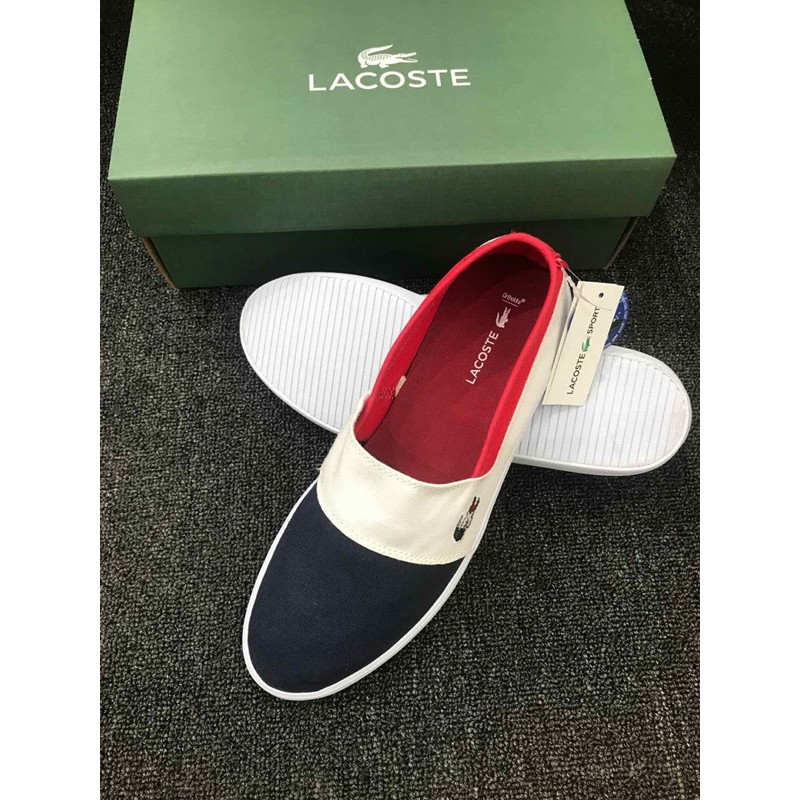 giày lười cho nam Lacoste cao cấp thiết kế trẻ trung năng động