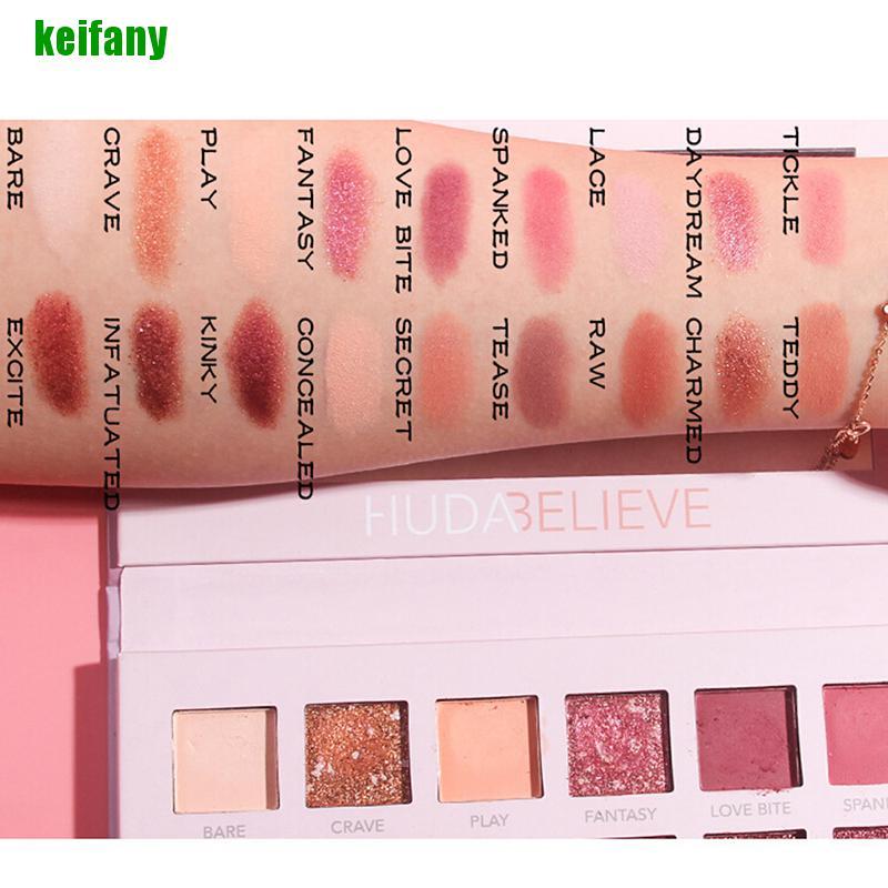 (Hàng Mới Về) Bảng Phấn Mắt Beauty Creations Tease Me 18 Màu Tông Nhũ Và Lì