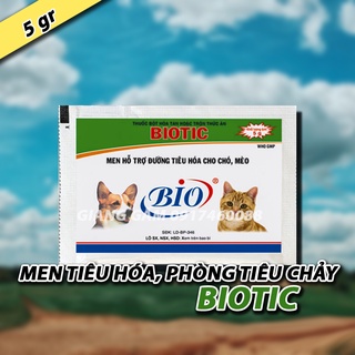 MEN TIÊU HÓA CHÓ MÈO - BIOTIC 5G