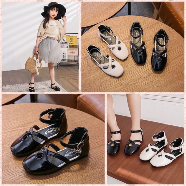 SANDAL QUAI CHÉO KHOEN TRÒN