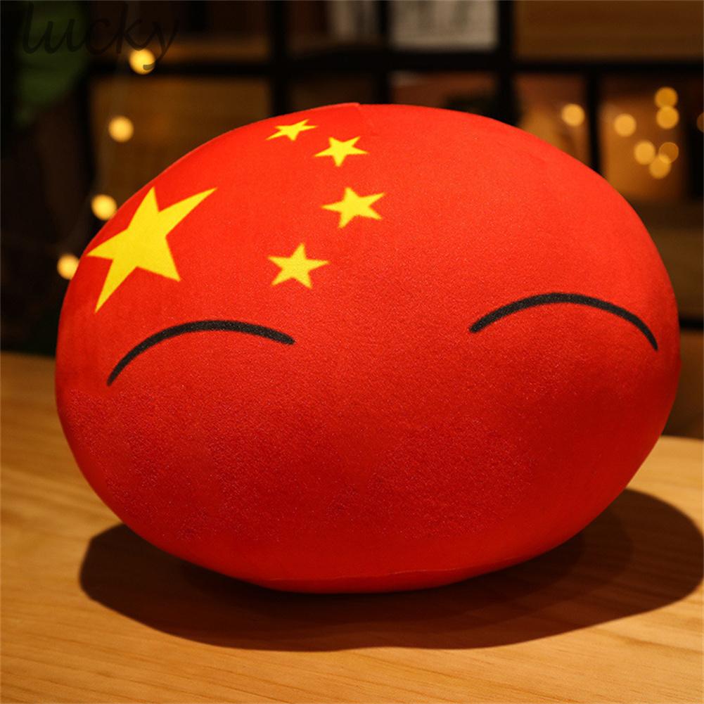 LUCKY~Creativity Polandball Plush 10cm Pendant Country Plush Ball Toy Keyring China Brand New#Ready Stock