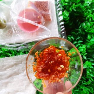 Combo 10b bánh tráng chấm satế tắc siêu cay