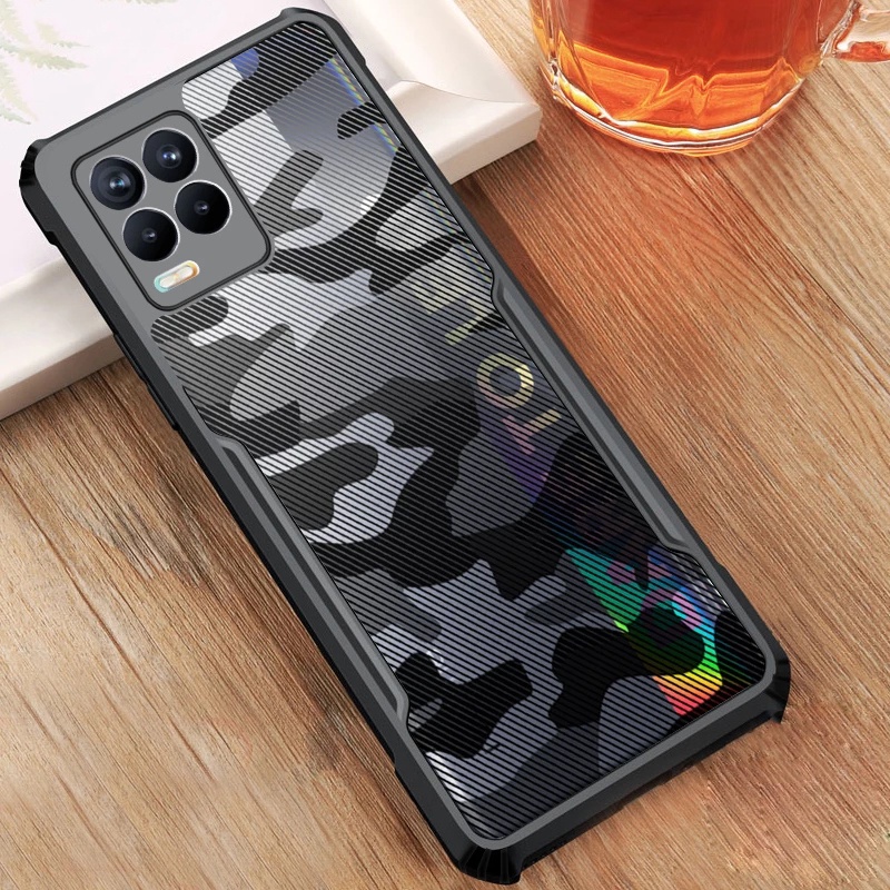 [Hàng Mới Về] Ốp Điện Thoại TPU Mềm Trong Suốt Họa Tiết Rằn Ri Cho OPPO Realme 8 4G 8Pro C21Y C12 C25 C25S C15 C20 C20A C11 2021 C21 Narzo 20 30A