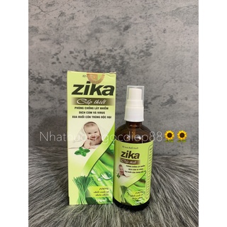 Xịt chống muỗi ZIKA xua đuổi côn trùng, tránh muỗi đốt – Hộp 1 chai 100ml