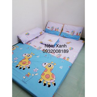 bộ drap mền 5 món cotong poli - drap giường cao cấp