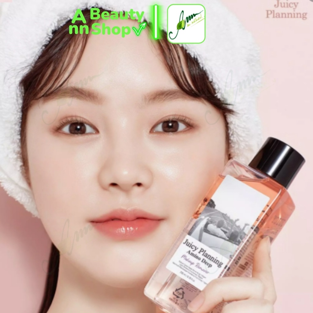 Tẩy Trang Mắt Và Môi Sạch Sâu A'Pieu Juicy Planning Amino Deep Makeup Remover 200ml (DATE 9/2022)