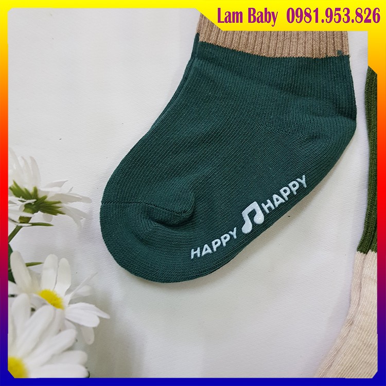 Tất Vớ Dài Style Hàn Quốc - Chống Trơn Trượt - Co Giãn Tốt - Cho Bé 0 Đến 12 tháng