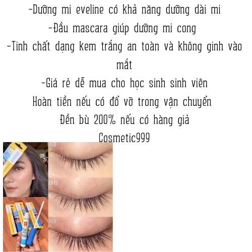 Dưỡng mi dài, dưỡng mi eveline chính hãng - Cosmetic999