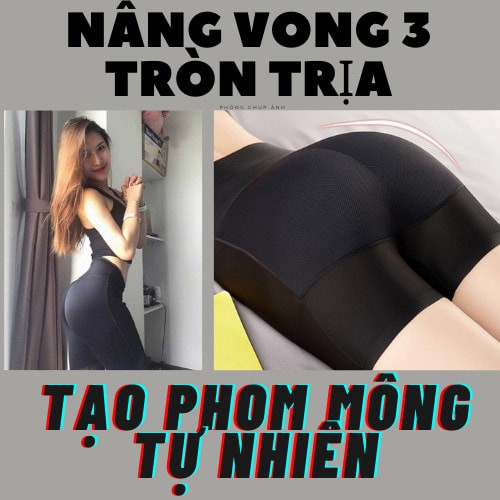 Quần độn mông- quần độn mông- Quần nâng mông- quần lót định hình- nâng mông cao cấp-Hàng canh sale