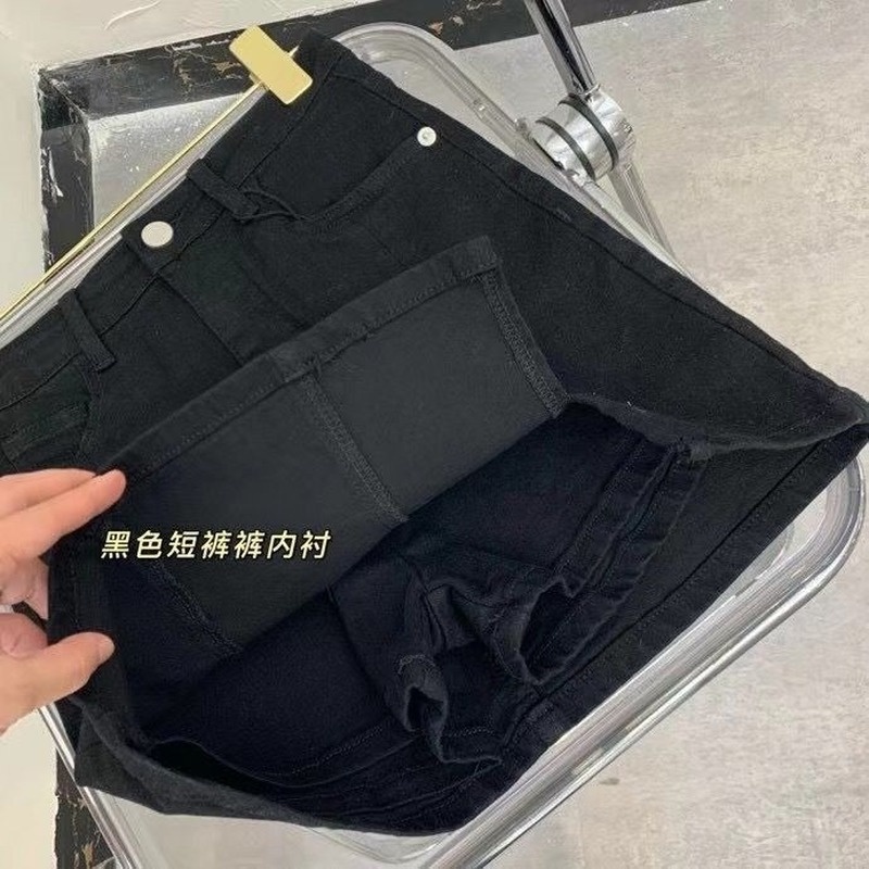 Chân váy jean Lưng Cao Phong Cách Retro Thời Trang Mùa Hè Cho Nữ