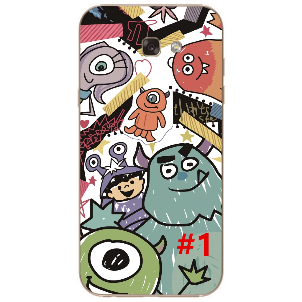 Ốp lưng TPU mềm hình quái vật cho Samsung Galaxy A7/A5/A3 2017 /A720/A520/A320 | BigBuy360 - bigbuy360.vn