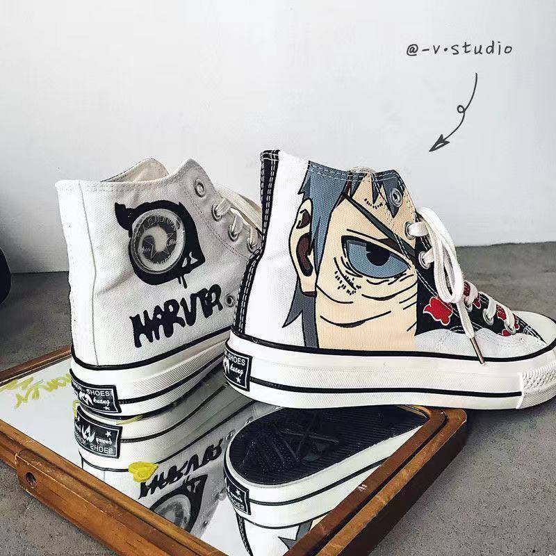 Naruto Trend All-match Graffiti giày nam tăng chiều cao | BigBuy360 - bigbuy360.vn