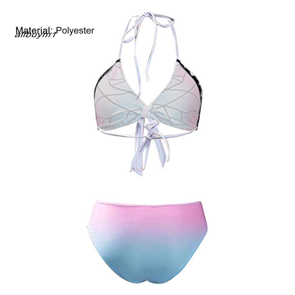 Bộ Đồ Bơi Bikini Hai Dây Siêu Mềm Thời Trang Mùa Hè Quyến Rũ Cho Nữ