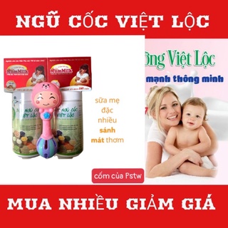 Ngũ cốc lợi sữa 🍼 Ngũ cốc Việt lộc + cốm lợi sữa mummilk Yến sào 🍼 Chưa lợi sữa hoàn tiền - hàng chính hãng