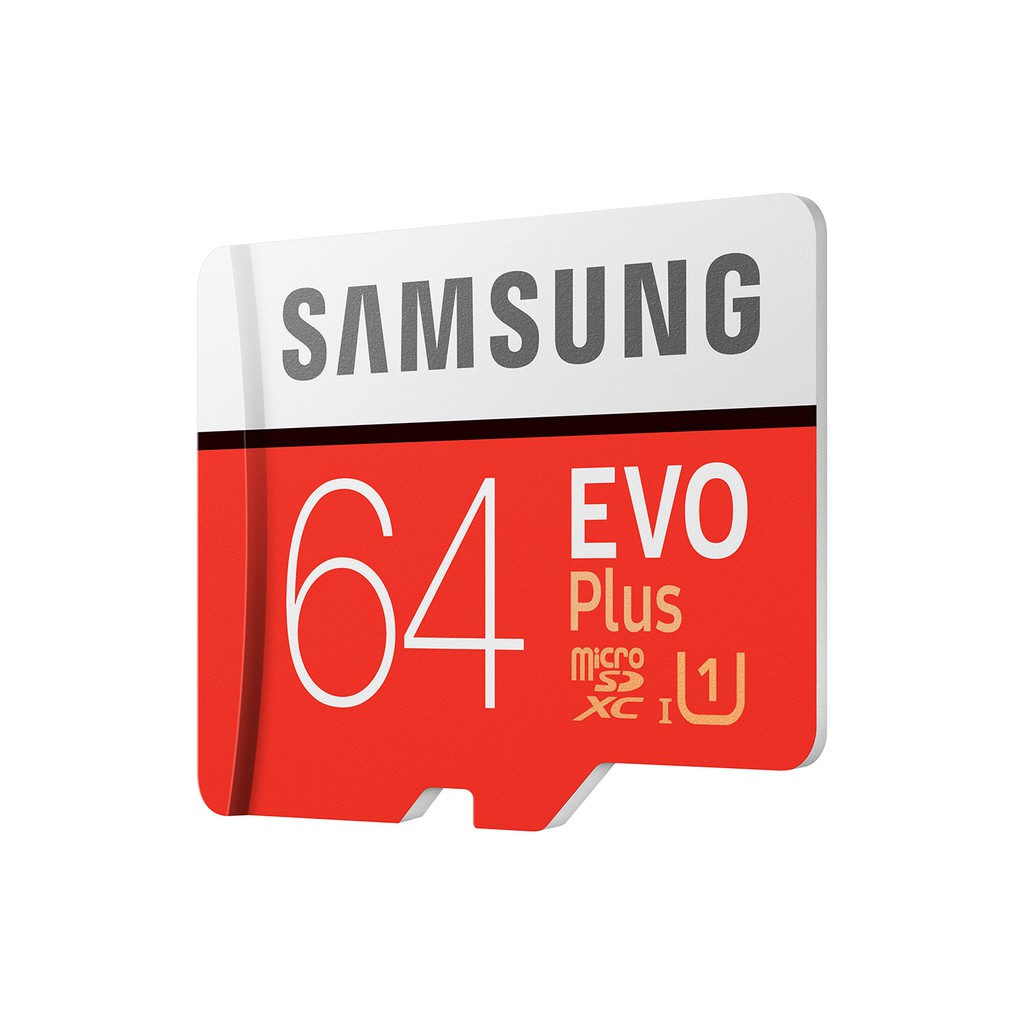 Thẻ nhớ microSDXC Samsung Evo Plus 64GB upto 130MB/s C10 U1 kèm Adapter (Bảo hành 5 năm) - Hãng phân phối chính thức