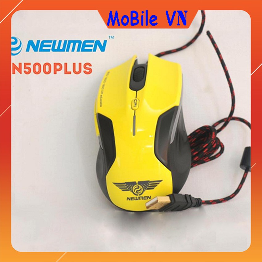 [Mã 252ELSALE hoàn 7% đơn 300K] Chuột chơi game Newmen N500 Plus chính hãng