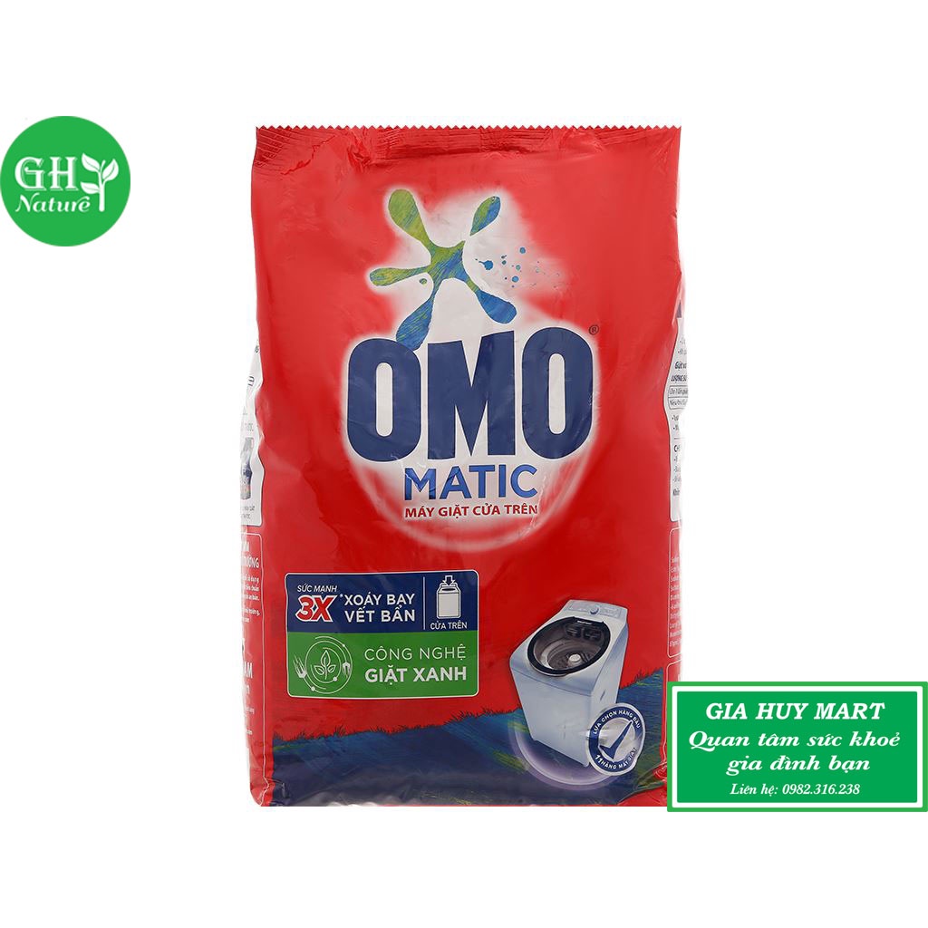 Bột Giặt Tay OMO 360gr, 400gr, 800gr, 1,2kg, 3kg, 4kg, 5,3kg, 6kg Siêu Sạch