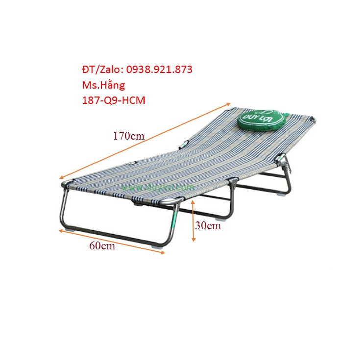 GIƯỜNG XẾP DUY LỢI INOX CỠ NHỎ – Mã: GBIN60 -