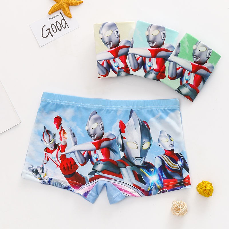 Set 4 Quần Lót Boxer Cho Bé Trai