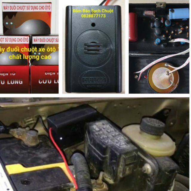 Thiết Bị Cửu Long Chống Chuột Vào Xe ÔTÔ - Thiết Bị Dùng Sóng Siêu Âm Hiệu Quả Và An Toàn Tuyệt Đối 100%