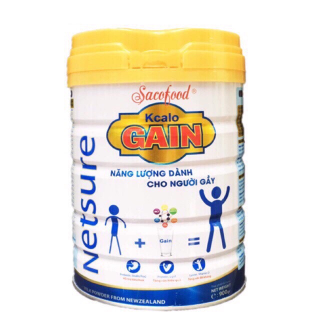 Combo 2 sữa netsure kcalo gain
