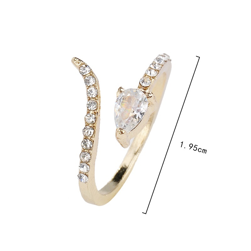 Women's Fashion Ring Diamond-studded Zircon Ring Fasion Jewellery