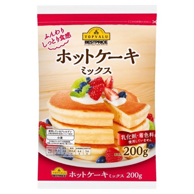 Bột Làm Bánh Hotcake Topvalu Mix 200g