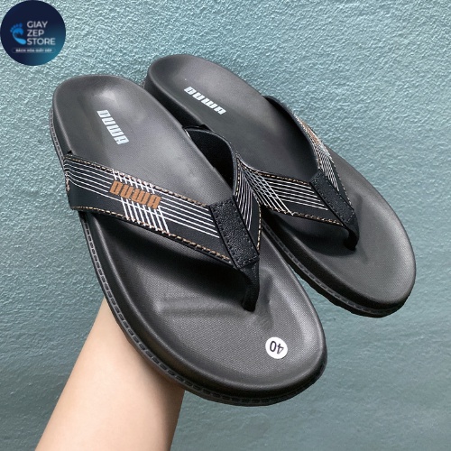 *HOT*Tông nam đẹp, Dép kẹp Duwa cao cấp, quai chắc chắn, đế chống trơn trượt size 39-42