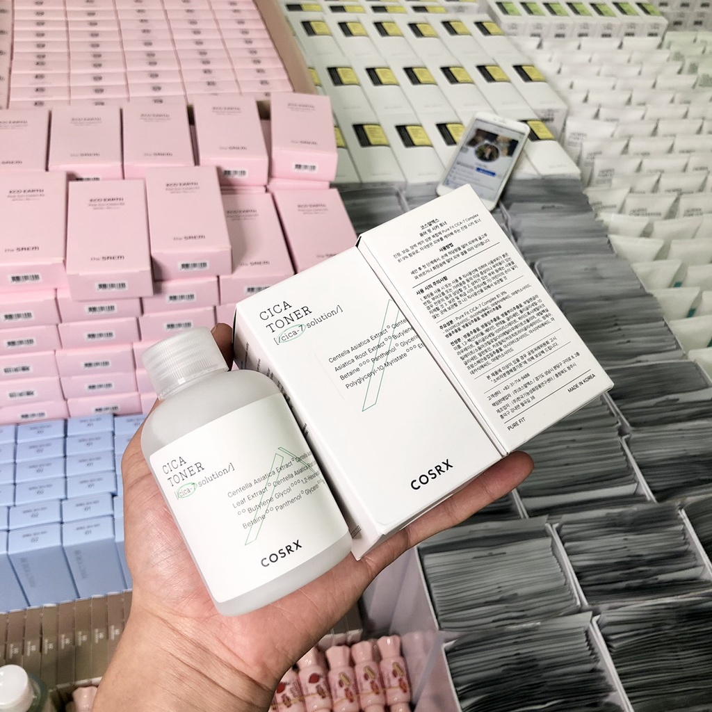 [BILL KOREA} Nước Cân Bằng Làm Dịu DaChiết Xuất Rau Má COSRX Pure Fit Cica Toner 150ml